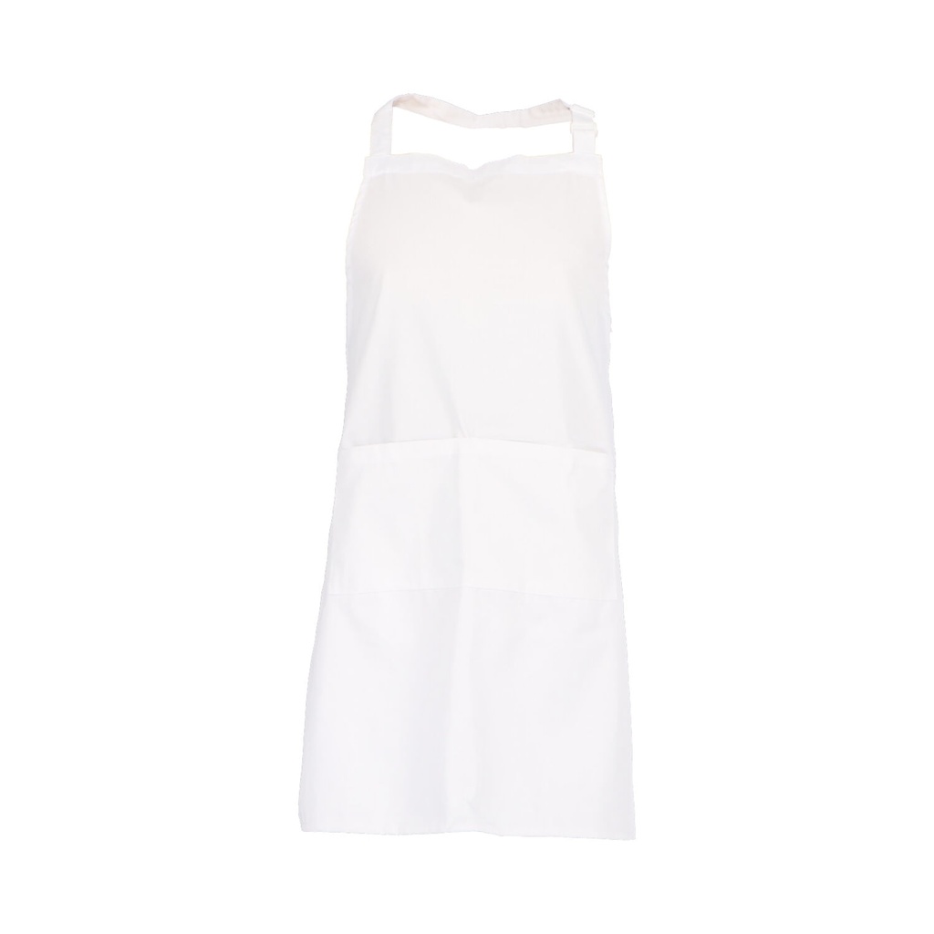 [MA22201-CL] PECHERA GABARDINA (BLANCO, Con Logo)