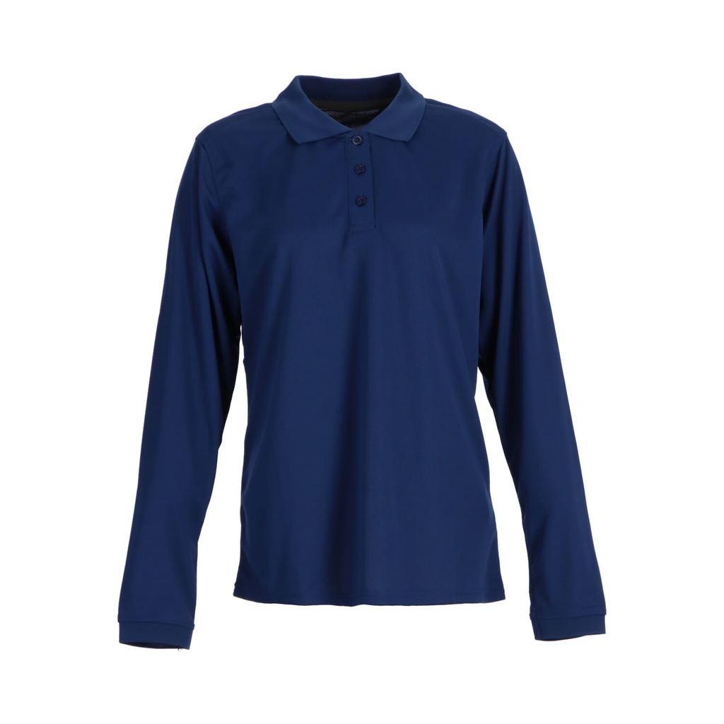 [MA270421-CL] POLERA DRY FRESH MUJER ML (AZUL MARINO, S, Con Logo)