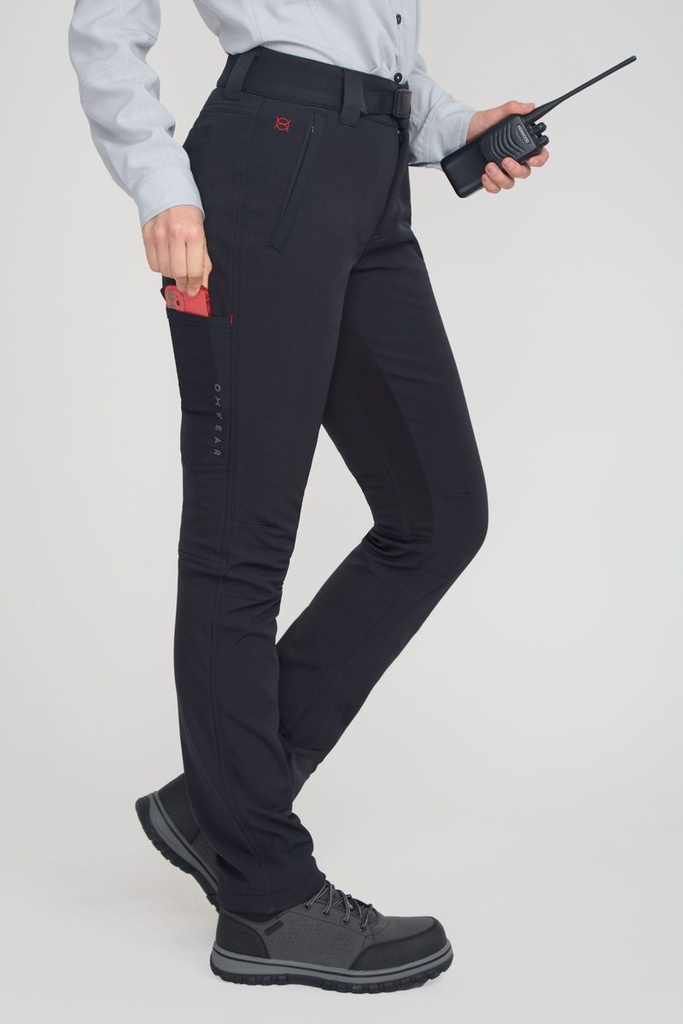 [TX-525-6-CL] CAMISA ANTIÁCIDA SOFT PROTECT HOMBRE OX KIRUNA (GRIS CLARO, S, Con Logo)