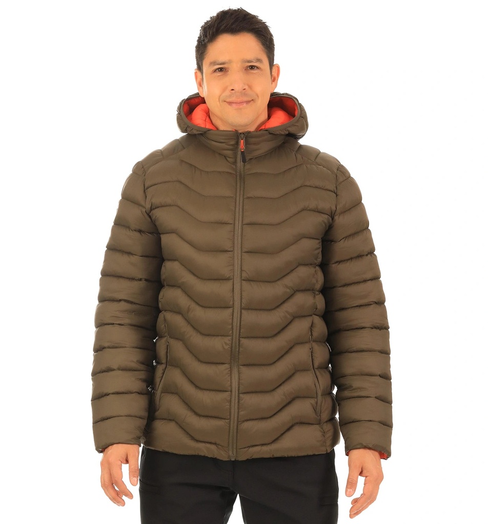[OXPIIM0110002-CL] CHAQUETA INSULADA HOMBRE OX GOLDSTRIKE (NEGRO, S, Con Logo)