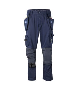 [T10741043-CL] PANTALON CARGO TULIPERO PRO HOMBRE (AZUL, 44, Con Logo)