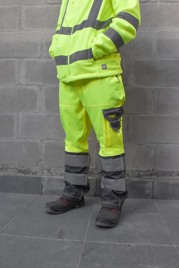 PANTALÓN HI-VIS BI-COLOR CLASE 2 HOMBRE