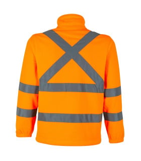 MICROPOLAR HI VIS CLASE 3 MANGA LARGA HOMBRE 100% POLIÉSTER