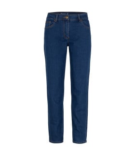 [T10212041-CL] JEANS FREE ACTION LINE MUJER (AZUL, 36, Con Logo)