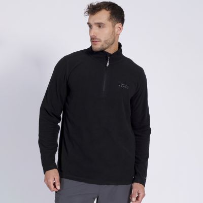 [KAKNLI16131N07900S-CL] POLAR VALLE DE LA LUNA HALF ZIPPER HOMBRE (AZUL MARINO, S, Con Logo)