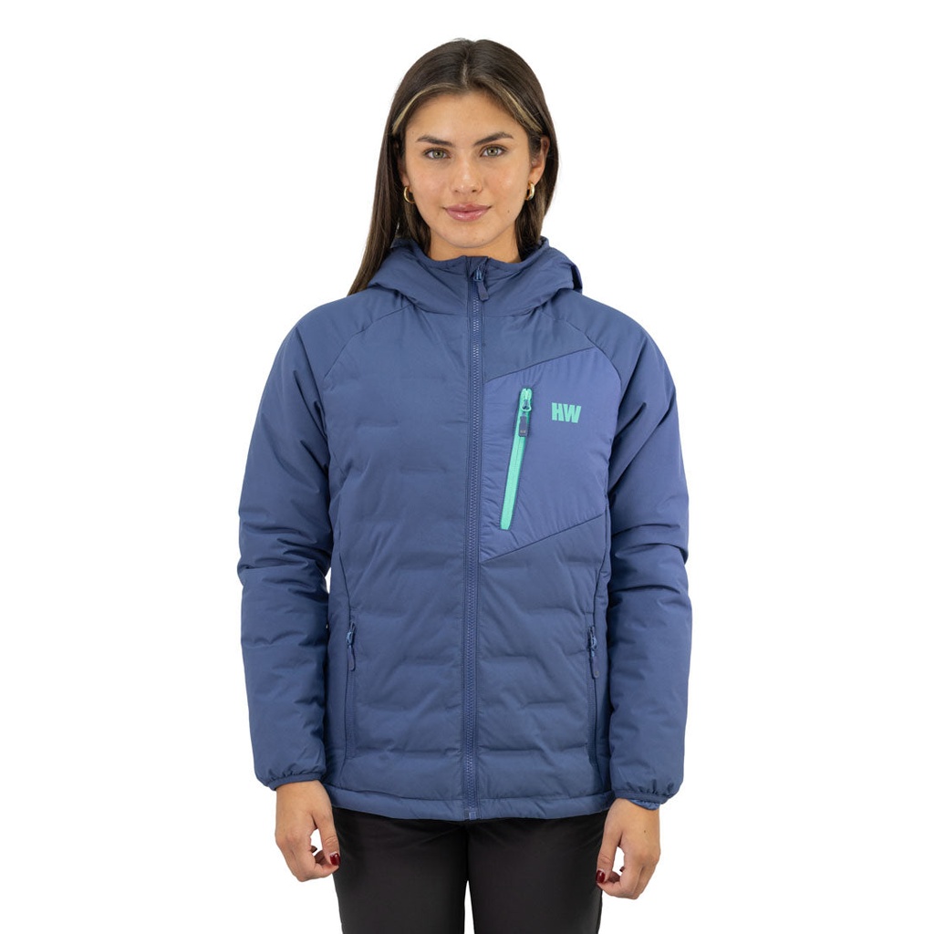 PARKA INSULADA HW EXPLORER CON GORRO MUJER
