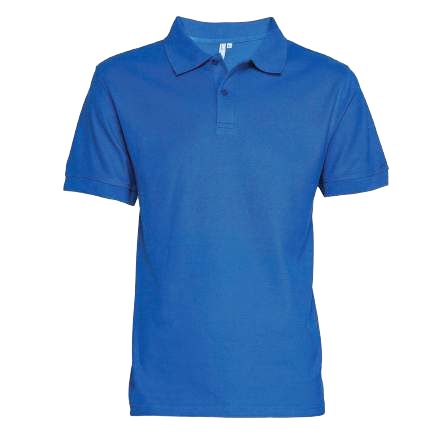 [JNLI36900N01-CL] POLERA WAFFLE HOMBRE CVC 60/40 M/LARGA (AZUL MARINO, S, Con Logo)